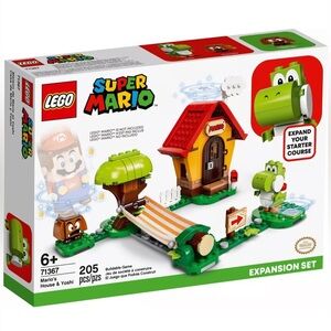 LEGO Mario's House & Yoshi Expansion Set 71367 Super Mario Sealed 205 Pieces New